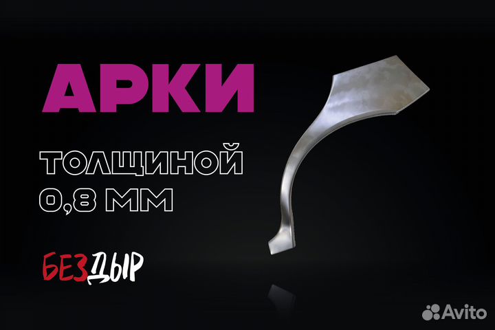 Арка Nissan Wingroad Y11 правая