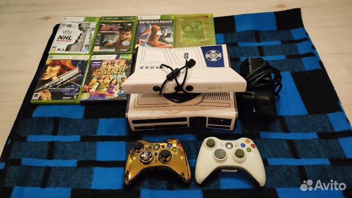 Xbox 360S star wars Kinect