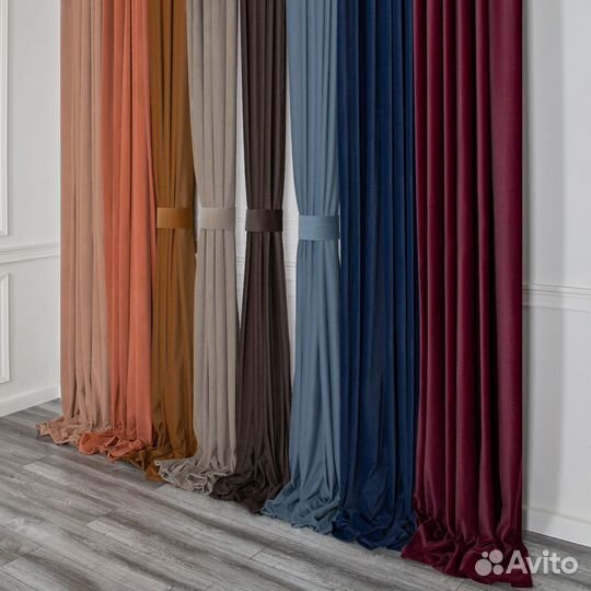 Шторы бархат Богема готовые и на заказ