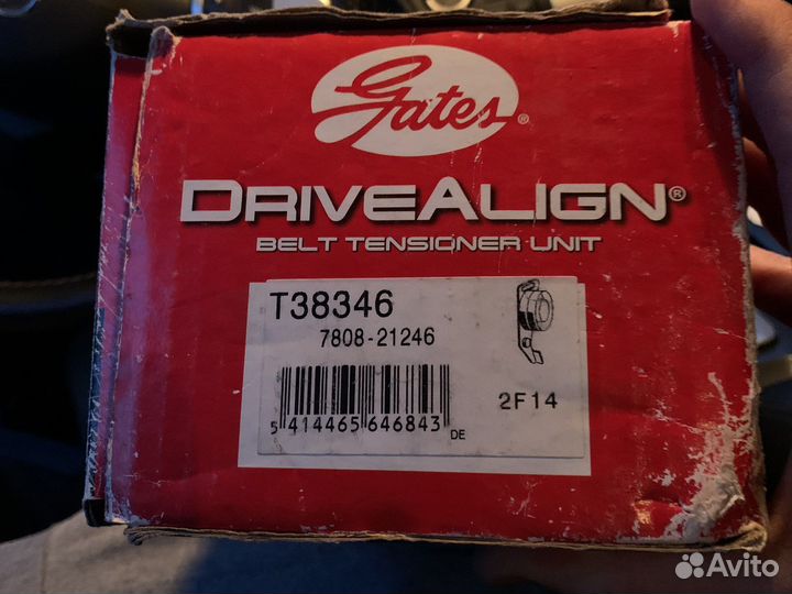 Натяжитель приводного ремня мерседес T38346 gates