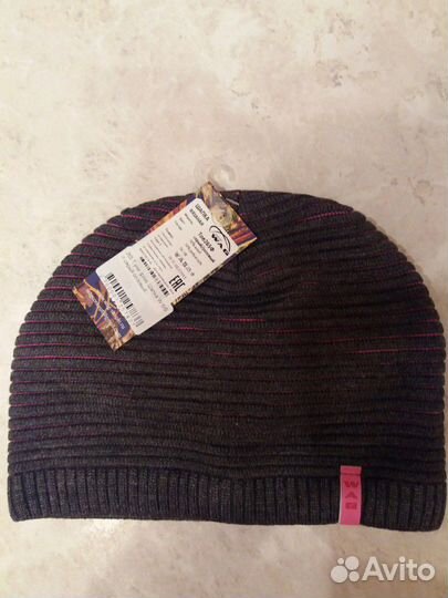 Женская шапка на флисе 56-58 р