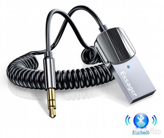 Bluetooth адаптер аудио usb aux для автомагнитолы
