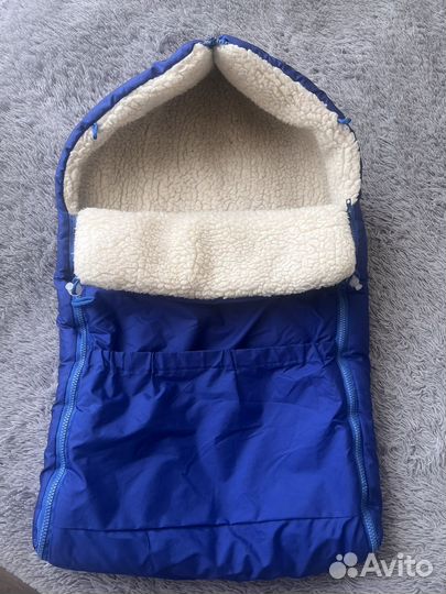 Зимний конверт в коляску