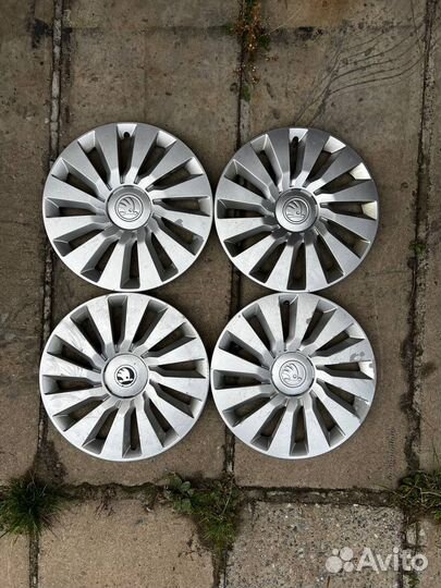 Колпаки на skoda octavia R16