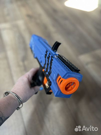 Бластер nerf с патронами