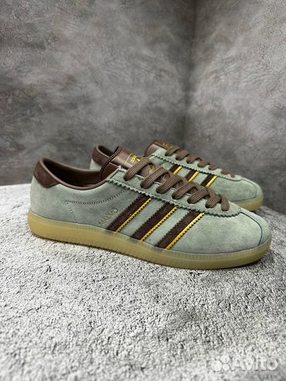 Кеды Adidas Bermuda Green Brown