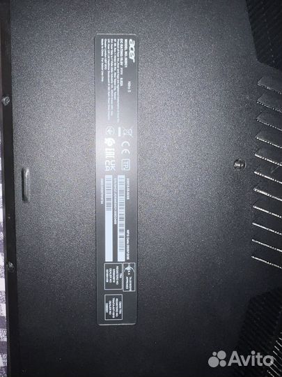 Игровой ноутбук acer nitro 5