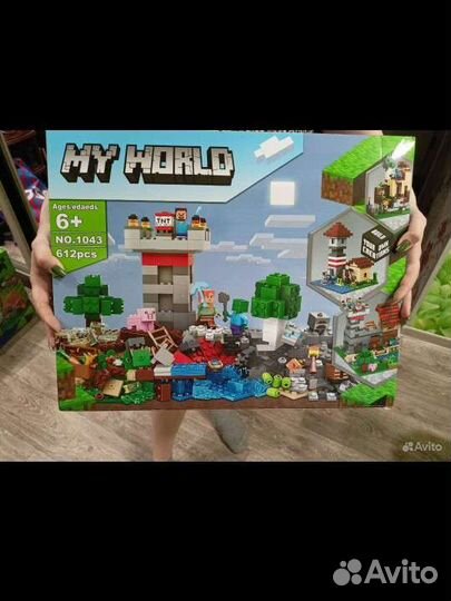 Лего конструктор Майнкрафт/ новый