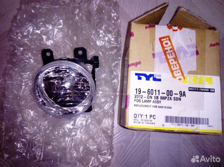 Фара противотуманная Subaru