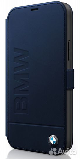 Чехол-книжка BMW Signature Genuine leather Logo im