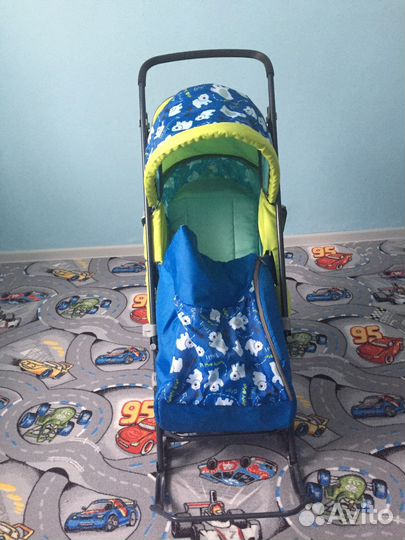 Санки-коляска Nika Умка 3