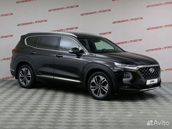 Hyundai Santa Fe 2.2 AT, 2019, 79 547 км