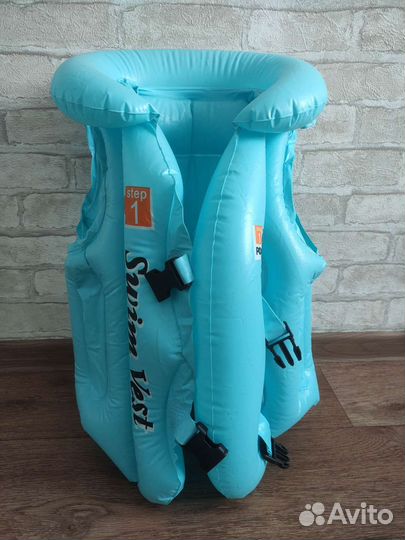 Жилет надувной для плавания, детский