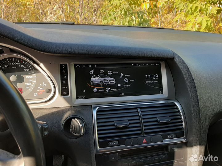 Android монитор для Audi Q7 MMI 2G, 3G 2006 - 2015