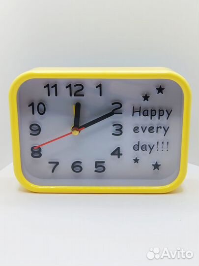 Часы настольные будильник кварцевый CY2301
