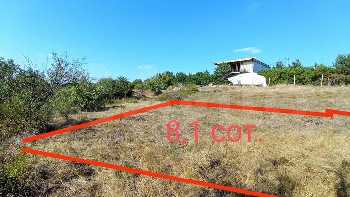 Участок 8,1 сот. (СНТ, ДНП)