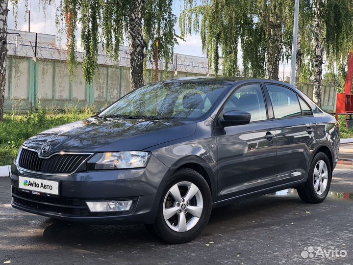 Skoda Rapid 1.6 МТ, 2016, 86 000 км