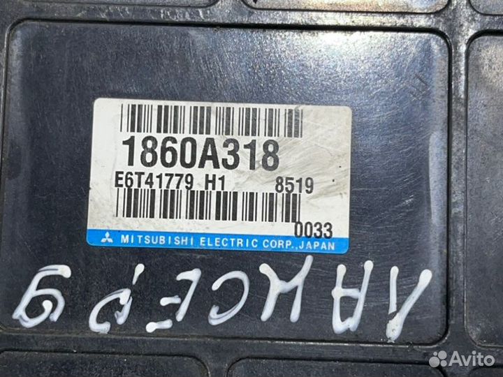 Блок управления двигателем Mitsubishi Lancer 9