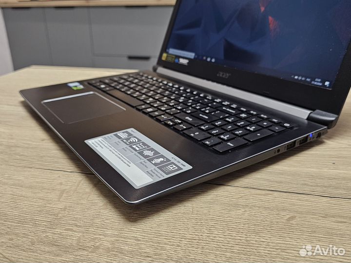 Игровой ноутбук Acer i5/GTX1050Ti/16Gb/SSD512Gb