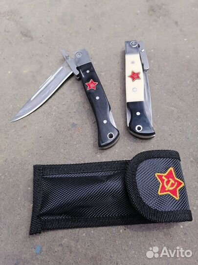 Нож финка нквд складная