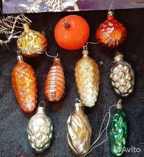 Елочные игрушки СССР