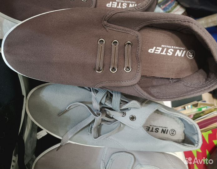 Кеды, слипоны 41-42