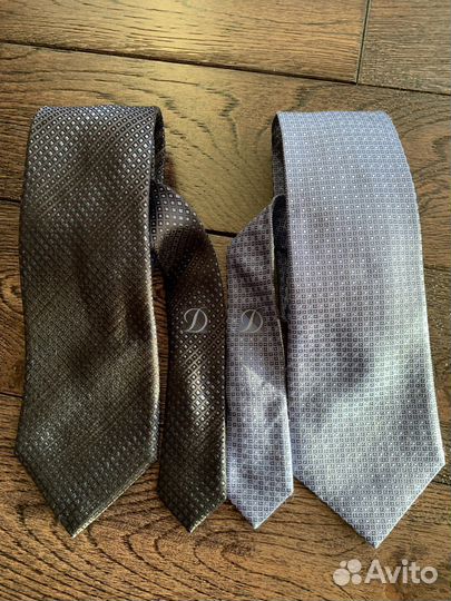 Галстуки S.T.Dupont 8шт и Olymp 2шт