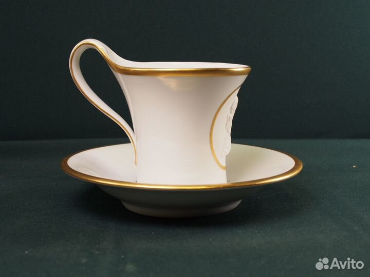 Коллекционная чайная пара KPM. Германия