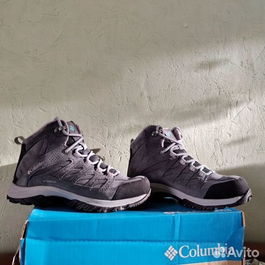 Ботинки женские columbia сrestwood MID suede