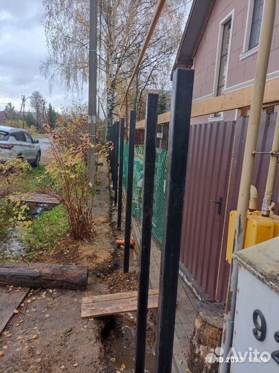 Столбы заборные