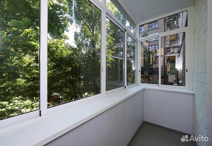 Алюминиевые витражные окна