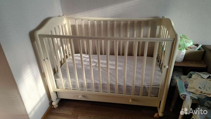 Детская кроватка Гандылян + новый матрац