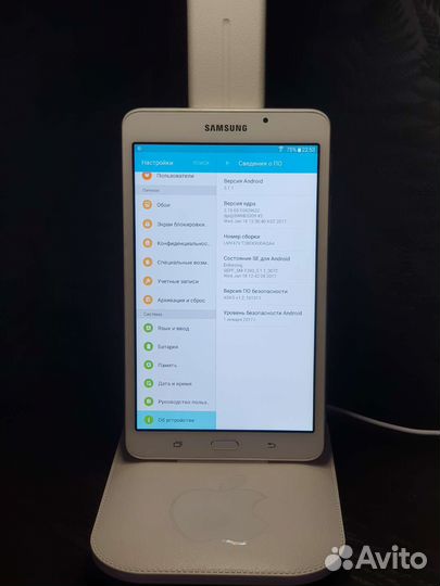 Samsung galaxy Tab A 2016 брон