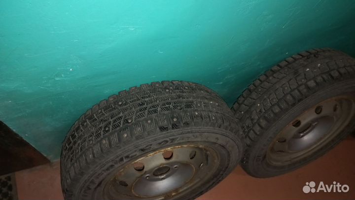 Колеса R14зимние на рено сандеро bunlop