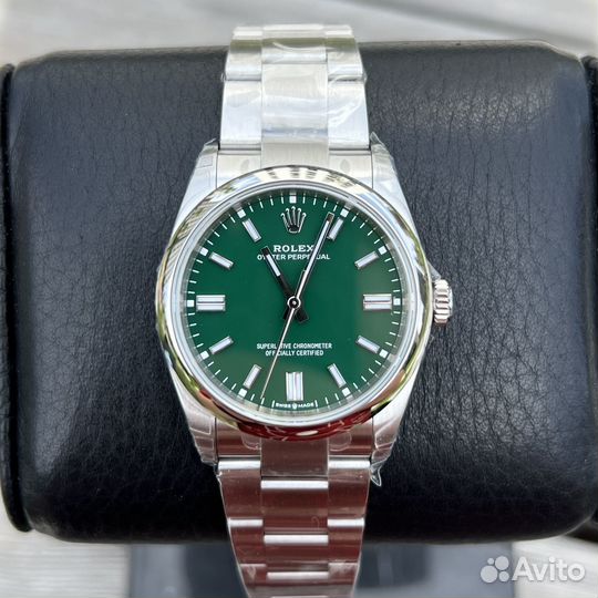 Часы Rolex Datejust 36mm green