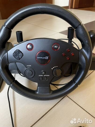 Игровой руль artplays turbo c900