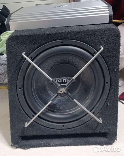 Сабвуфер и усилитель ESX Б/У