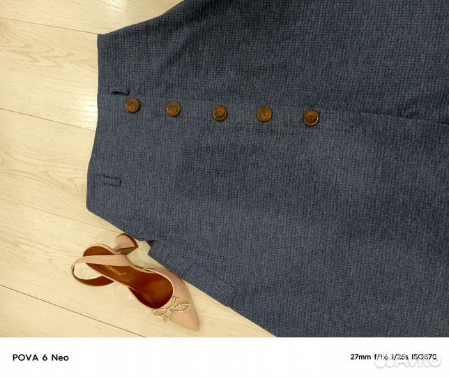 Юбка зимняя теплая новая длинная 46-48