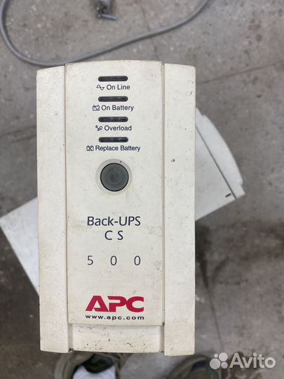 Ибп APC Back-UPS CS 500VA