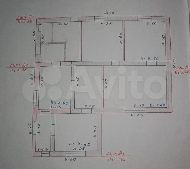 Дом 149 м² на участке 17 сот.