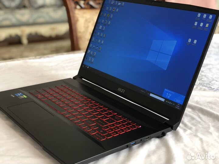 Мощнейший ноутбук Msi i5 12450H RTX 3050 Как новый