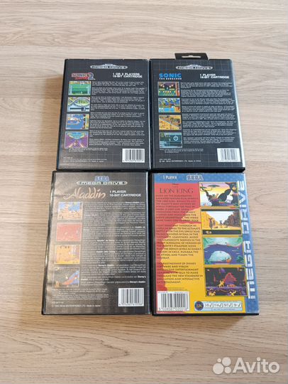 Картриджи Sega Mega drive PAL