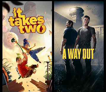 IT takes two + A way out для PS4/PS5