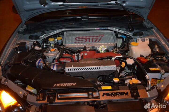 Кулинг панель Subaru 2002-2007 WRX & STI Perrin (Черный)