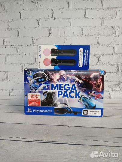 PlayStation VR rev. 2 + 2 PS Move