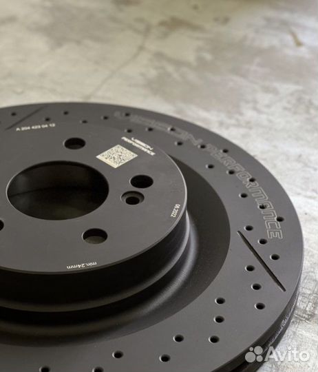 Задние тормозные диски W222 63s