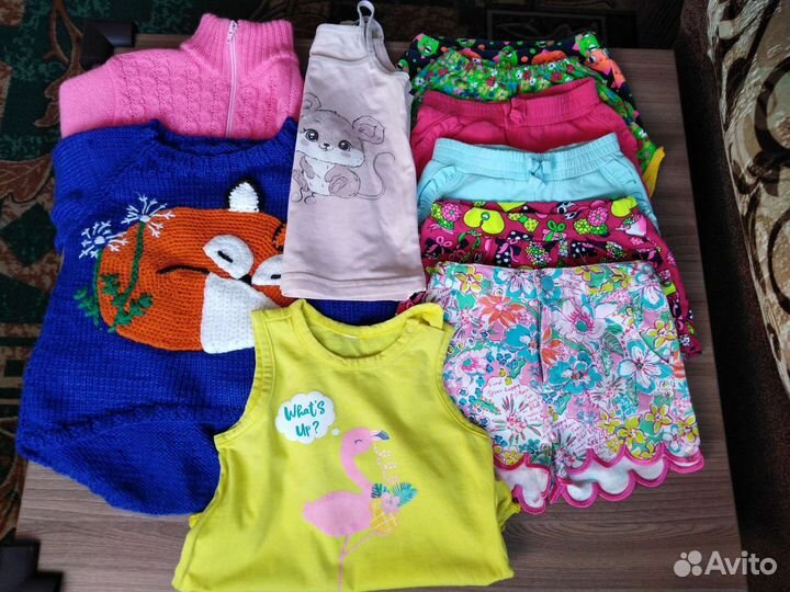 Пакет одежды для девочки 2-3 года/80-98