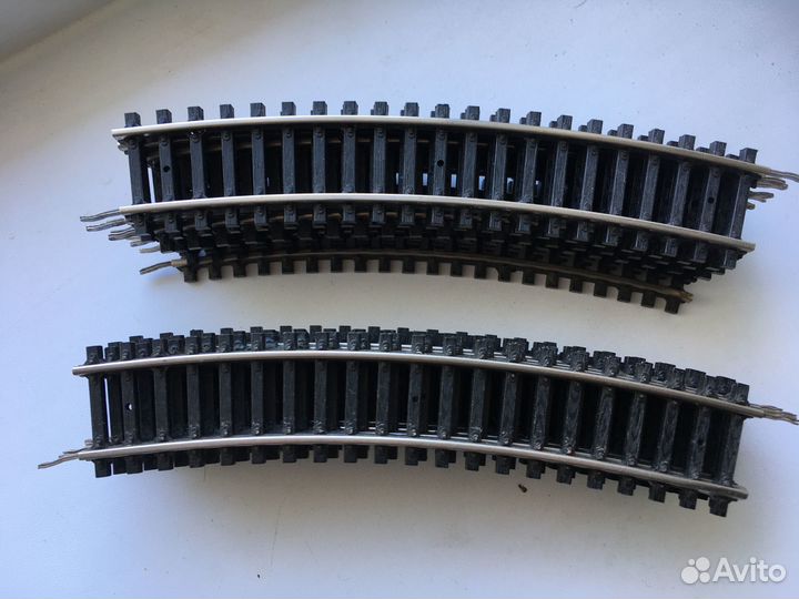 Рельс радиальный. железная дорога Piko,GDR,H0,16