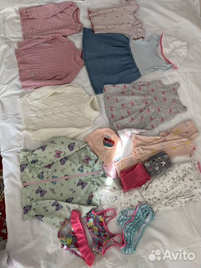 Вещи пакетом на девочку