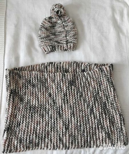 Шарф и шапка женские
